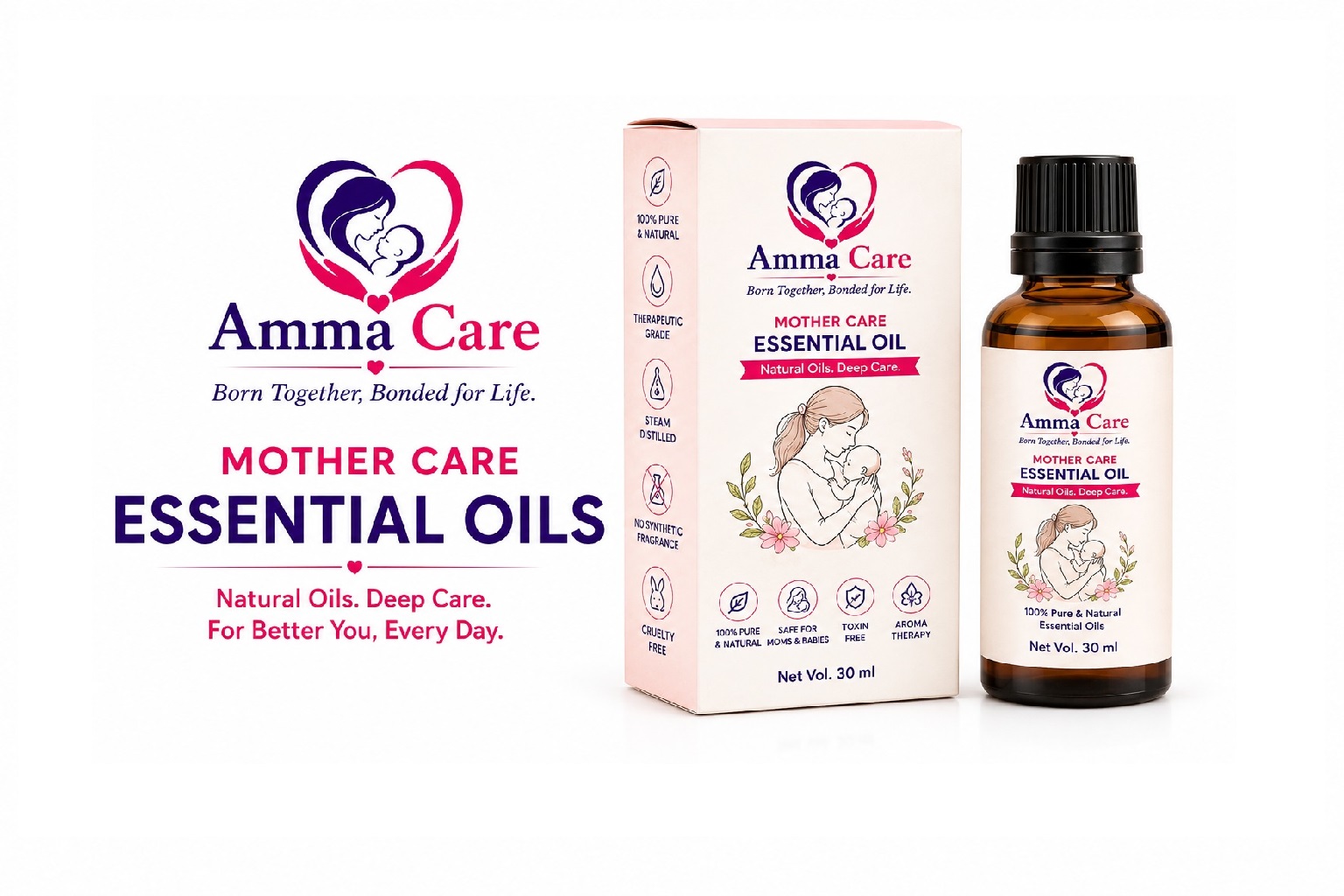 Amma Care Mother Care Essential Oils