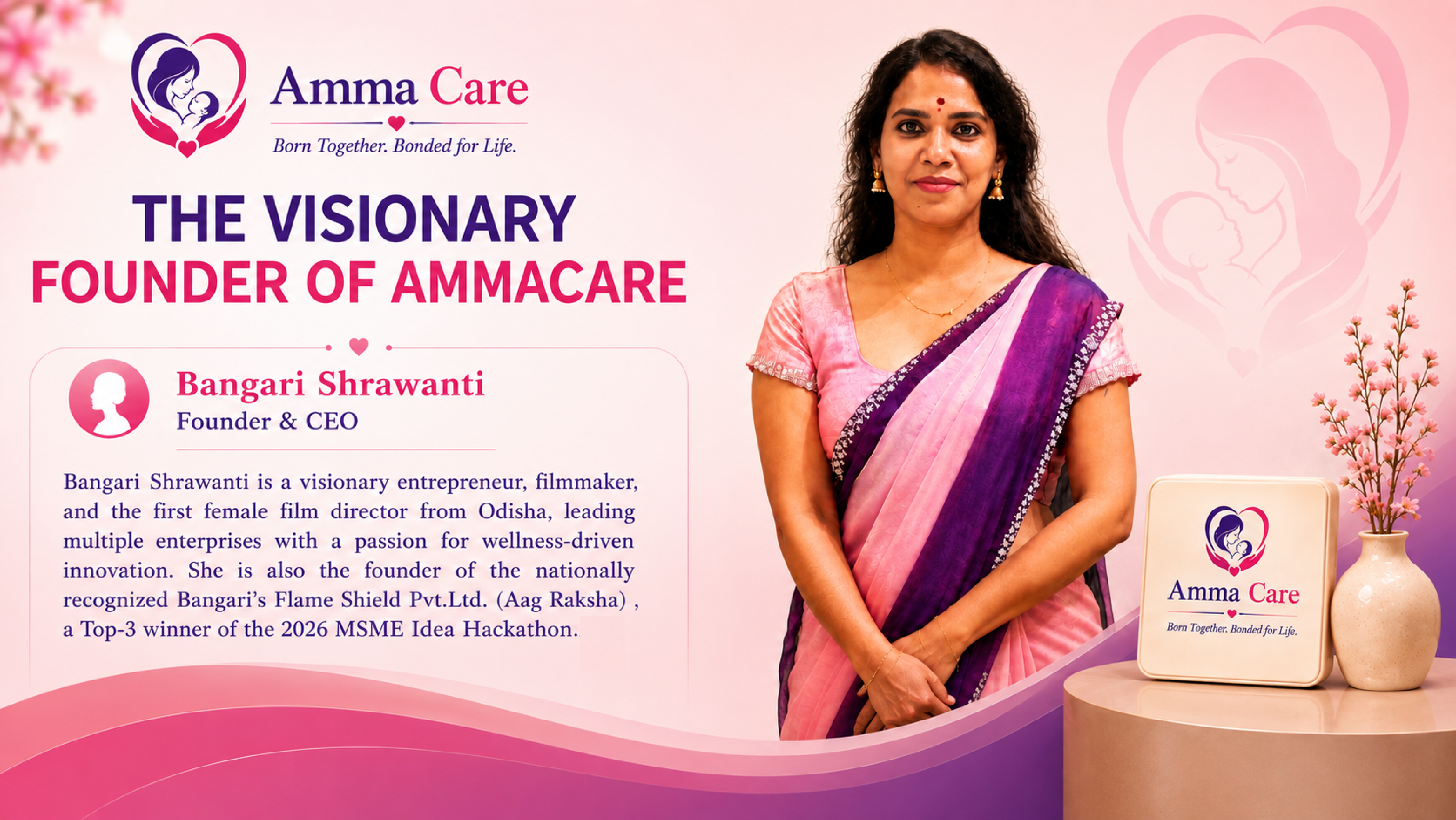 Bangari Shrawanti, Founder & CEO of Amma Care